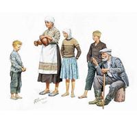 Masterbox 3588 Peasants Eastern Europe 1:35 Plastic Kit