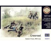 Masterbox 5 Soldats Avec Moto BMW R75 Front De L'Est Überfall 1:3 5 Modèle-kit