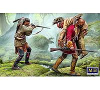 Masterbox- Armée 1:35-Série Guerre Indienne « Wounded Brother », MAS35210