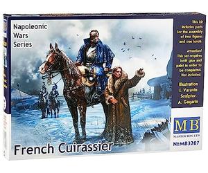 Masterbox Cuirassier français à l'échelle 1:32, Figurine de la série Napoleonic Wars (Multicolore)
