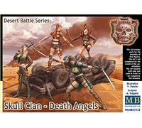 Skull Clan-death Angels,desert Battle Se - 1:35e - Master Box Ltd.