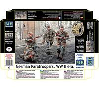 Glow2B Maquette Master Box MB35145 - Parachutistes allemands Seconde Guerre mondiale - 1:35