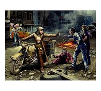 Masterbox Echelle 1/35 Zombie Hunter Route vers la liberté, Zombieland Série Figure