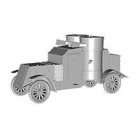 Maquette Voiture Blindée British Armoured Car Austin Mk Iii Ww I Era Master Box