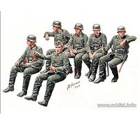 Masterbox Infanterie allemande ON The March, WW II ERA 6 Figurines 1/35 Master Box 35137