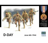 Masterbox Kit de Construction US Rangers Normandie à l'échelle 1:35 (Gris)