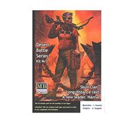 Glow2B Kit de modélisme Masterbox MAS35214 Kit 2 Tête de Mort Clan Longue Distance 1:35