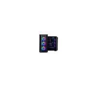 Cooler Master MasterBox MB511 ARGB - Boîtier Moyen tour PC Gamer ATX, panneau maille avant et latéral en verre, 3 x 120mm ventilateurs pré-installés, flexibles configurations de flux d'air, ARGB