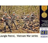 Masterbox Moderne Infanterie Jungle Patrouille Vietnam 4 Figurines 1:3 5