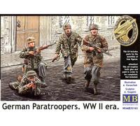Masterbox Parachutistes Allemands Deutsche Fallschirmjäger Kit De Modèle 1:35