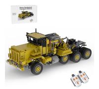 MasterBrickPlay Briques de construction de voiture technique - 1811 pièces - Kit de construction - Jouet de construction - Dépanneuse technique avec suspension - Véhicule de transport - Blocs de