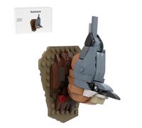 MasterBrickPlay Lot de 176 petits blocs de construction d'oiseaux, collection d'animaux - Jouet de construction - Décoration d'intérieur mignonne