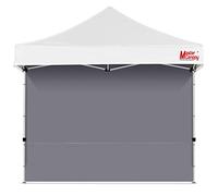 MASTERCANOPY Panneaux latéraux pour tente instantanée Sunwall pour tonnelle pop-up de 0,9 x 0,9 m, 1 pièce, gris