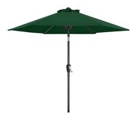 MASTERCANOPY Parasol de terrasse pour table de marché, 8 baleines (2,7 m, vert forêt)