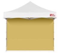 MasterCanopy Paroi latérale/latérale pour tonnelle pop-up de 3 x 3 m - 1 pièce - Beige