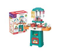 Famosa Masterchef Junior Electronic Kitchen With 31 Accessories Multicolore