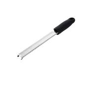 MasterChef Zesteur d'Agrumes & Râpe à Fromage Manuelle, Râpe Fine pour Parmesan, Citron, Coconut, Muscade, Chocolat et plus, 34,5cm, Lames Tranchante en Acier Inoxydable