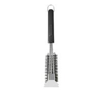 MasterClass Brosse à barbecue en spirale avec design 3 en 1, brosse et grattoir en acier inoxydable très résistants pour barbecue, résistants à la rouille, garantie 5 ans