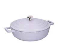 Masterclass Cast Aluminium 4L Shallow Casserole Dish With Lid (Casserole Peu Profonde avec Couvercle)