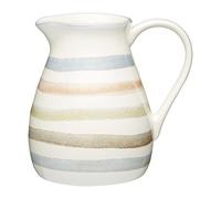 MasterClass Classic Collection - Pot à Lait en Céramique à Rayures, 500 ml (17 fl oz), Crème
