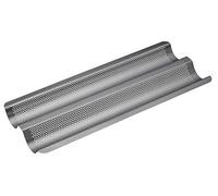MasterClass Plat de cuisson Crusty Bake Acier au carbone Gris 39 x 16,5 x 2,5 cm