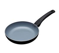 MasterClass Eco Poêle à induction avec céramique chimique plus saine et antiadhésif PTFE, PFOA et BPA, petite, aluminium / fer, noir / bleu, 20 cm
