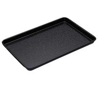 MasterClass Grand plat à four, en émail vitrifié résistant aux rayures et compatible avec la cuisson par induction, acier de 1 mm d'épaisseur, 39 x 27 cm