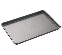 MasterClass Grand plateau de cuisson avec antiadhésif PTFE, PFOA et BPA, acier au carbone robuste d'une épaisseur de 1 mm, 39 x 27 cm, gris