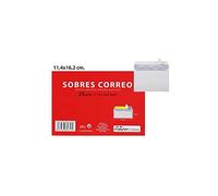 Masterclass Lot de 25 enveloppes courrier 114 x 162