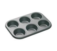 MasterClass – Moule à 6 muffins – Antiadhésif, acier au carbone – 27 x 18 cm