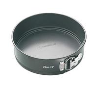 MasterClass Moule à gâteaux antiadhésif rond 23 cm – fond souple à ressort, manchonné