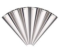 MasterClass - Moules à Pâtisserie en Cône, Acier Inoxydable, 14 cm, Lot de 6