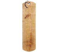 MasterClass Planche à Servir Extra-Large en Bois de manguier Rustique, 19 x 7 cm, Marron
