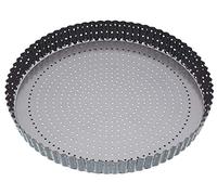 Master class moule à quiche/tarte circulaire et cannelé revêtement antiadhésif gris 30 cm Gris