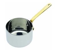 MasterClass Professionnal - Mini Casserole / Saucière en Acier Inoxydable, Argent, 6,5 cm (2,5")