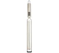 MasterClass - Râpe, Zesteur de Citron en Acier Inoxydable, Argent, 39,5 cm (15")