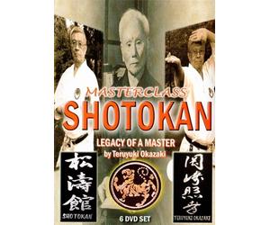 Masterclass Shotokan Karate 6 DVD Box Teruyuki Okazaki 10.Dan