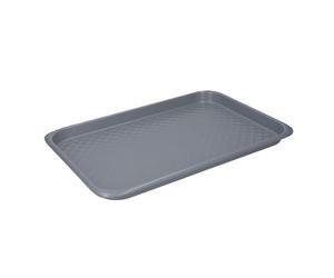 MasterClass Smart Ceramic Plaque à pâtisserie robuste avec PTFE, PFOA et antiadhésif BPA, acier au carbone, 40 x 27cm Grande plaque à biscuits empilable (plaque à biscuits empilable)