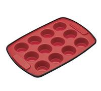 Masterclass Smart Silicone 12 Trous Mini Muffin Tin/Cupcake Tray, 29 X 20 cm (11.5" X 8")