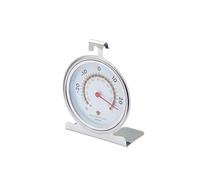 MasterClass Thermomètre de réfrigérateur, grand thermomètre de congélateur, acier inoxydable, 10 cm, argenté