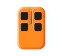 MASTERCODE MV MV1 MV12 MV123 télécommande de Garage 433.92MHz,télécommande de code maître,ouvre-porte de Garage,émetteur sans fil - Type Orange