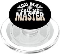 Mastered it You May Call Me Master Casquette de Remise de diplôme 2025 PopSockets PopGrip pour MagSafe