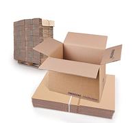Master'in Caisse carton double cannelure - Brune - 310x220x250mm - 8 lots de 15 caisses