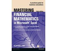 Mastering Financial Mathematics In Microsoft Excel 2013