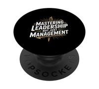 Mastering Leadership Not Just Management Croissance - PopSockets PopGrip Adhésif