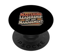 Mastering Leadership Not Just Management Croissance - PopSockets PopGrip Adhésif