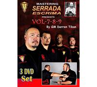Mastering Serrada Escrima 3 DVD Set Vol-7,8,9 By GM Darren Tibon