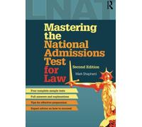 Mastering the National Admissions Test for Law by Mark Shepherd(2013-06-23)