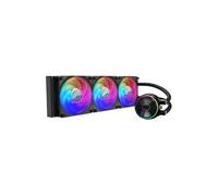 Cooler Master MasterLiquid PL360 Flux Refroidisseur Liquide CPU, Système Watercooling AIO, 3 x Ventilateurs 120mm, Radiateur 360mm, Contrôleur RGB Gen2 Inclus, Compatible AMD & Intel, Garantie 5ans