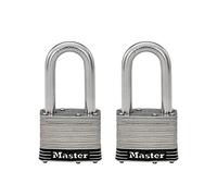 MasterLock Co 1sskadlfhc Cadenas laminé en acier inoxydable, 1-3/10,2 cm, 1SSTLFHC